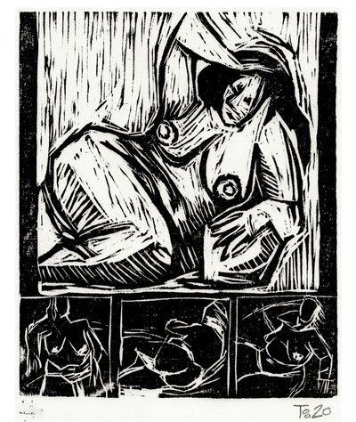 Des figures expressionnistes audacieuses - Tore Bahnson