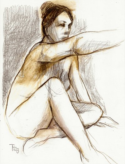 Étude de figure contemplative - Tore Bahnson