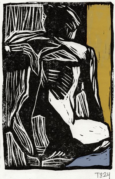 Figure abstraite expressive - Tore Bahnson