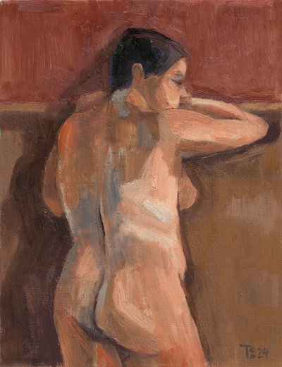 Figure nue penchée - Tore Bahnson