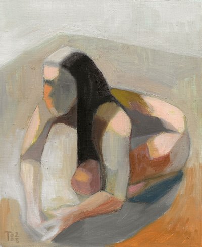 Figure abstraite pensive - Tore Bahnson