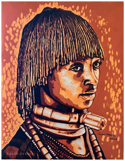 Portrait africain majestueux - Tosin Oyeniyi