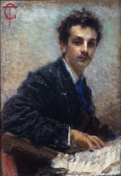Portrait du compositeur Benedetto Junck - Tranquillo Cremona