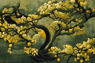 Arbre aux fleurs dorées - Treechild