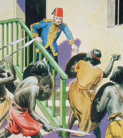 Général Gordon (1833-85) Héros de Khartoum, de 