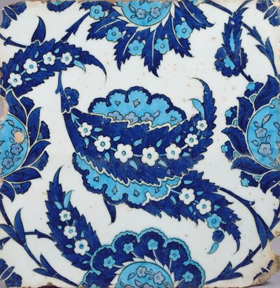Carreau, Iznik, turc, 1540-50 - Turkish School