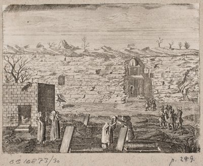 Un cimetière turc - Ubekendt