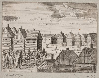 Entrée dans une ville russe - Ubekendt