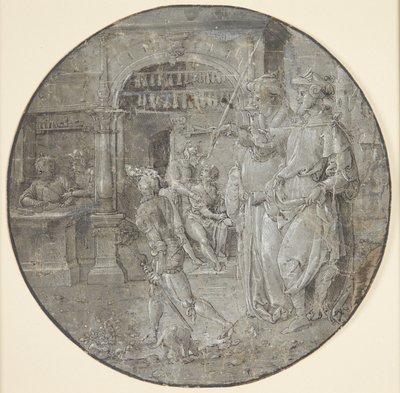 Martyr des Saints Agathope et Théodule : les deux jeunes saints sont faits prisonniers - Ubekendt
