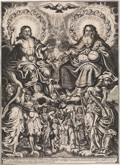 La Trinité. Entourée d