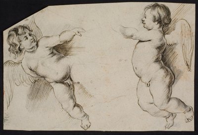 Deux figures angéliques - Ubekendt
