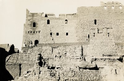 Monastère de Saint-Siméon après sa restauration, Assouan, Égypte, photographie d