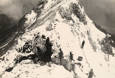 Opérations pour le nid de mitrailleuses sur le Monte Nero pendant la Première Guerre mondiale - Ugo Ojetti