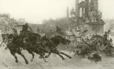 Rome sous Trajan - Une course de chars - Ulpiano Checa y Sanz