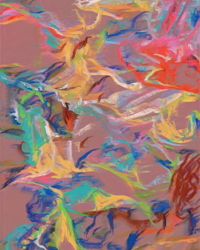 Mouvement dynamique des couleurs - Uma Gokhale