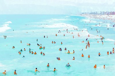 Journée à la plage de Turquoise - Uma Gokhale