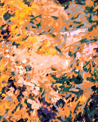 Abstrait automnal aux couleurs vives - Uma Gokhale