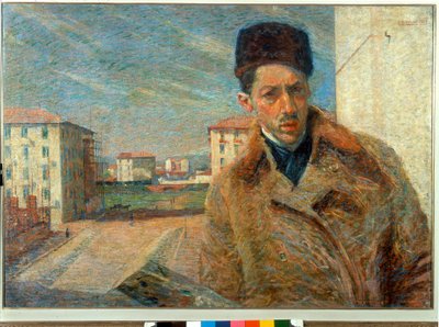 Autoportrait - Umberto Boccioni