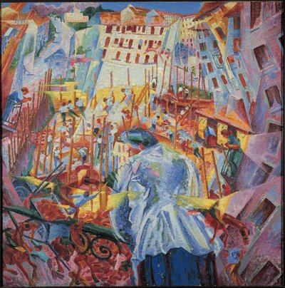 Visions simultanées - Umberto Boccioni