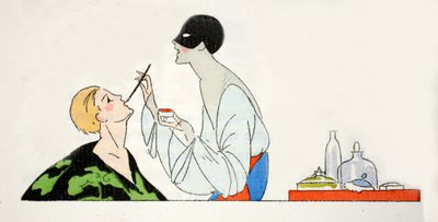 Préparation pour le bal masqué - Umberto Brunelleschi