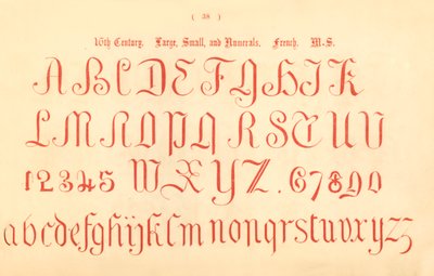Grand, Petit et Numéraux du 16ème Siècle. Français. MS., 1862 - Unbekannt