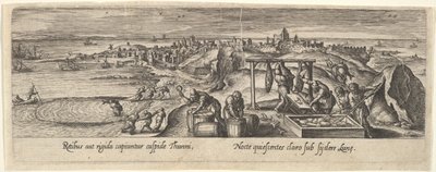 1 des 8 planches sur la chasse et la pêche - Unbekannt