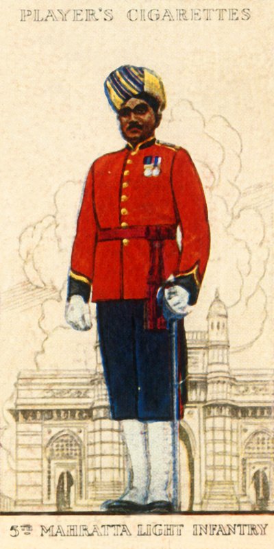 5ème Infanterie Légère Mahratta, 1936 - Unbekannt
