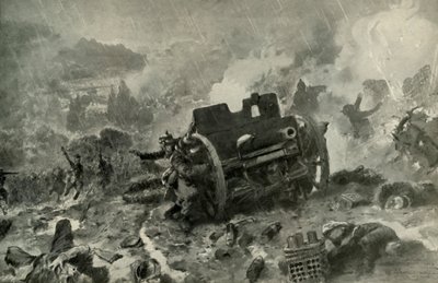 Une brillante attaque française sur la position allemande dans l