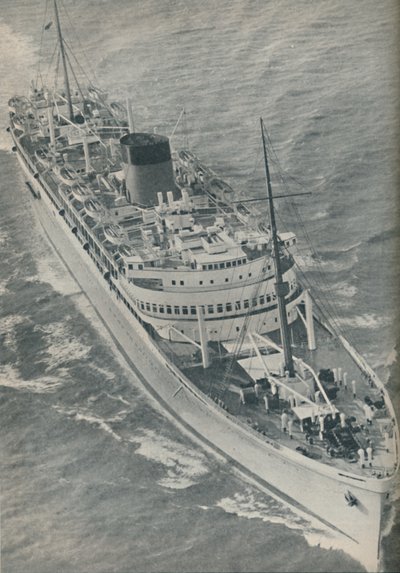 Un navire à double hélice, le Stirling Castle construit par Harland et Wolff, 1937 - Unbekannt