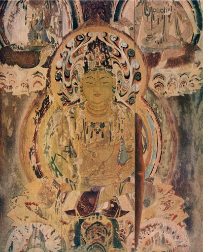 Une peinture sur le pilier central de la pagode au monastère Daigoji, 13e siècle - Unbekannt