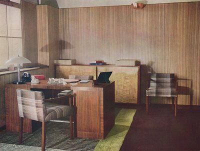Un bureau privé conçu et exécuté par Gordon Russell Ltd., Broadway Worcs et Londres, 1935 - Unbekannt