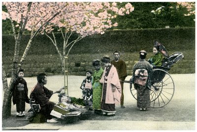 Un marchand de rue, Japon - Unbekannt