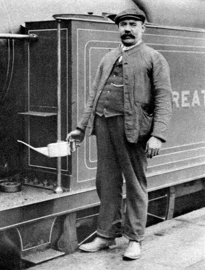 Un conducteur de train, Londres, 1926-1927 - Unbekannt