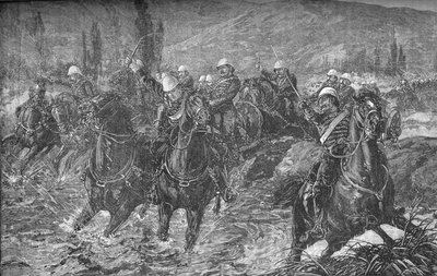 Action dans la vallée de Chardeh, 11 décembre 1879, Tentative de sauver les canons - Unbekannt