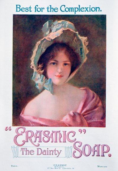 Publicité pour le savon Erasmic, 1920 - Unbekannt
