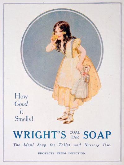 Publicité pour le savon au goudron de houille Wright, 1923 - Unbekannt