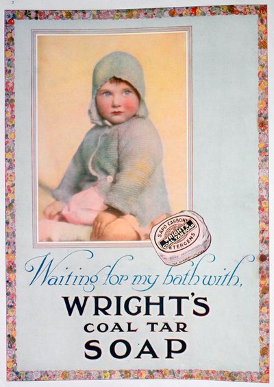 Publicité pour le savon au goudron de houille Wright, 1924 - Unbekannt