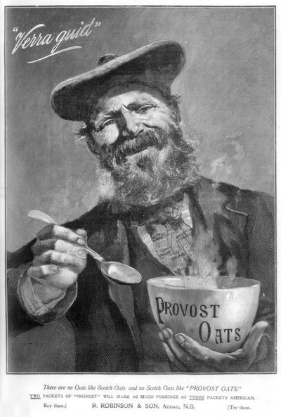Publicité pour Provost Oats, 1901 - Unbekannt