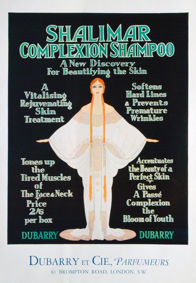 Publicité pour le shampooing Shalimar de Dubarry - Unbekannt