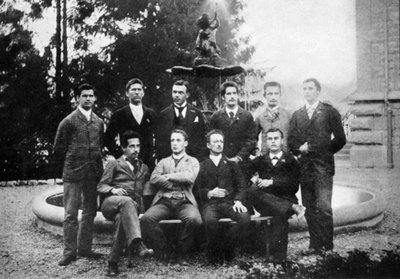 Albert Einstein 1879-1955, mathématicien et physicien théoricien germano-suisse, vers 1896 - Unbekannt