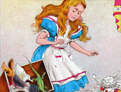 Alice grandissait à nouveau, vers 1900 - Unbekannt