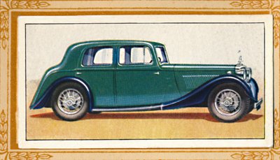 Alvis Silver Eagle Saloon, vers 1936 - Unbekannt