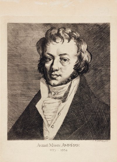 André-Marie Ampère, physicien et mathématicien français, vers 1820 - Unbekannt