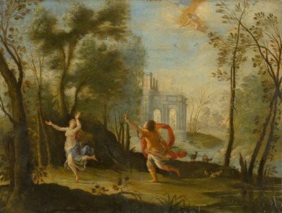 Apollon poursuivant Daphné - Unbekannt