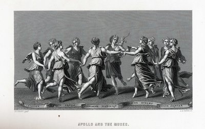 Apollon et les Muses d