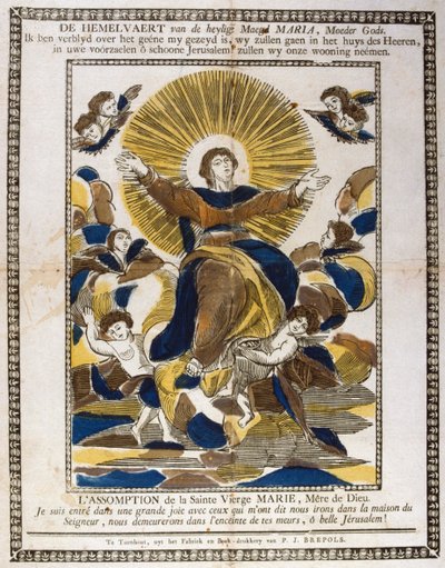 Assomption de la Vierge Marie, 19ème siècle - Unbekannt