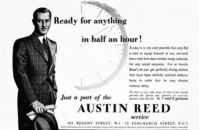 Austin Reed - Prêt pour tout en une demi-heure, 1937 - Unbekannt