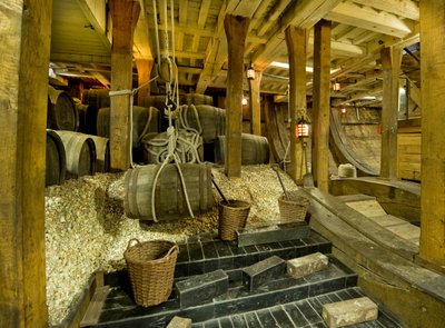 Ballast dans la cale du HMS Victory, 2013 (photo) - Unbekannt