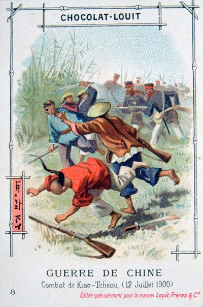 Bataille à Kiao-Tcheou, Chine, Rébellion des Boxers, 12 juillet 1900 - Unbekannt