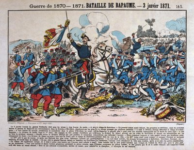 Bataille de Bapaume, guerre franco-prussienne, 3 janvier 1871 - Unbekannt